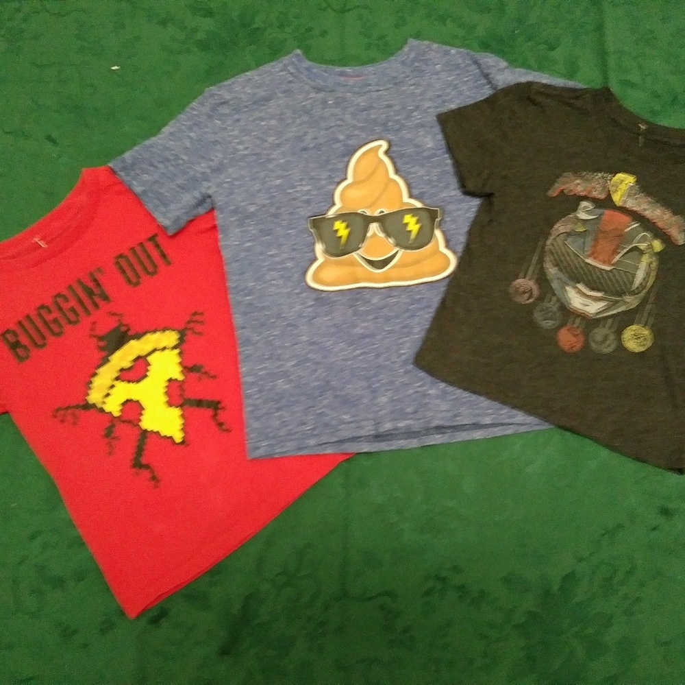 3 boys T shirts